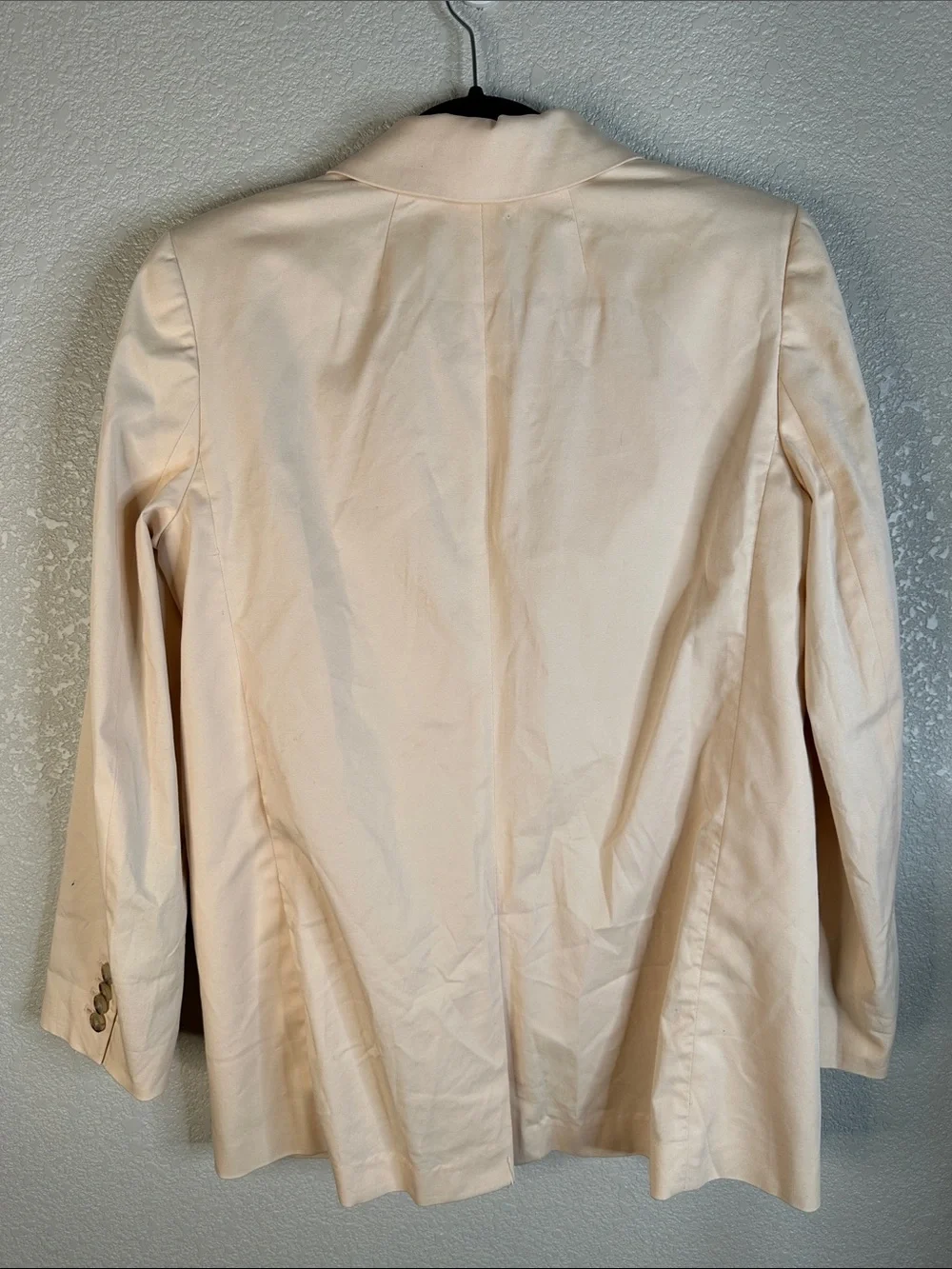 J.‎ Crew Cream Cotton Blend Business Career Minimalist Coastal Classic Blazer